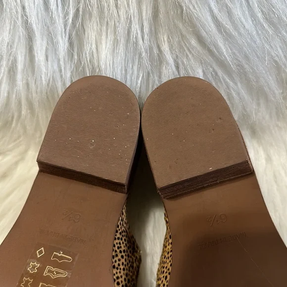 Madewell The Brady Lowcut Bootie in Spotted Calf Hair Size 6.5 - Picture 7 of 11